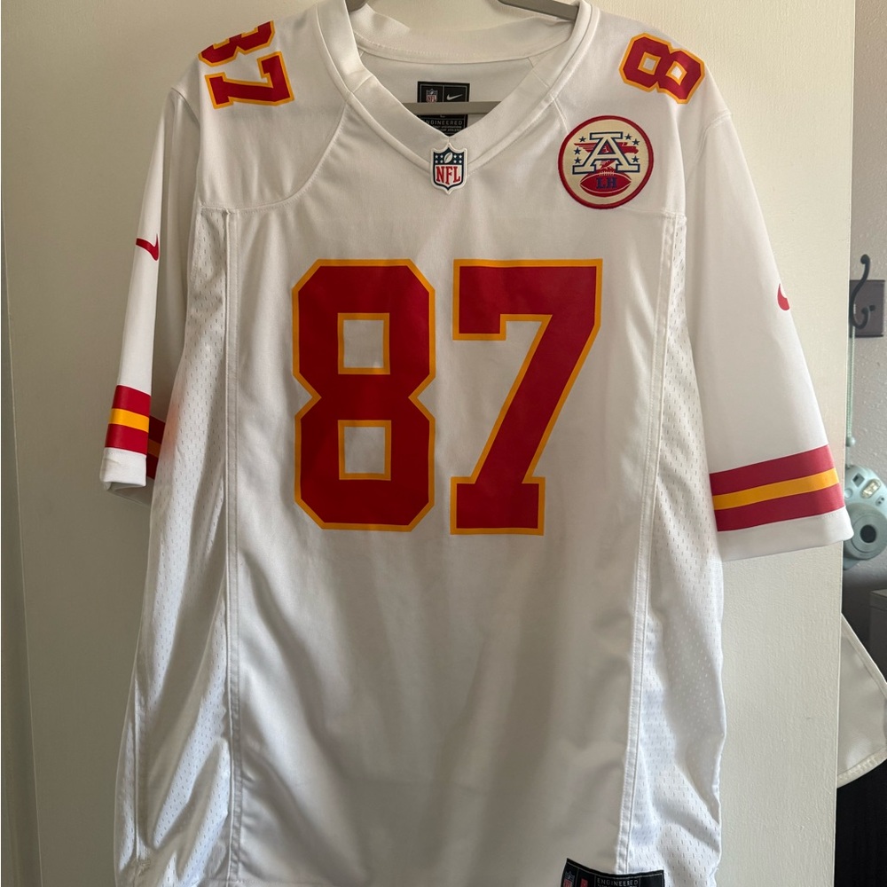 NFL Travis kelce away jersey - authentic
